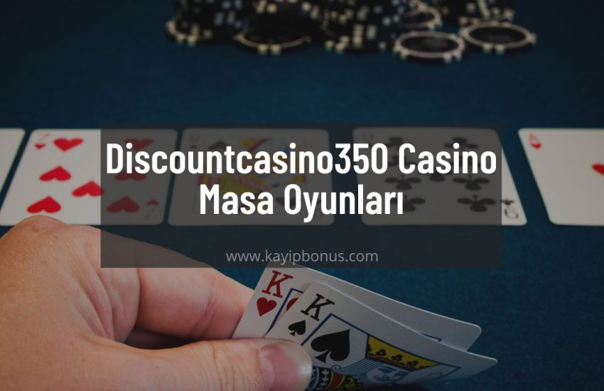 Discountcasino350 Casino Oyunları