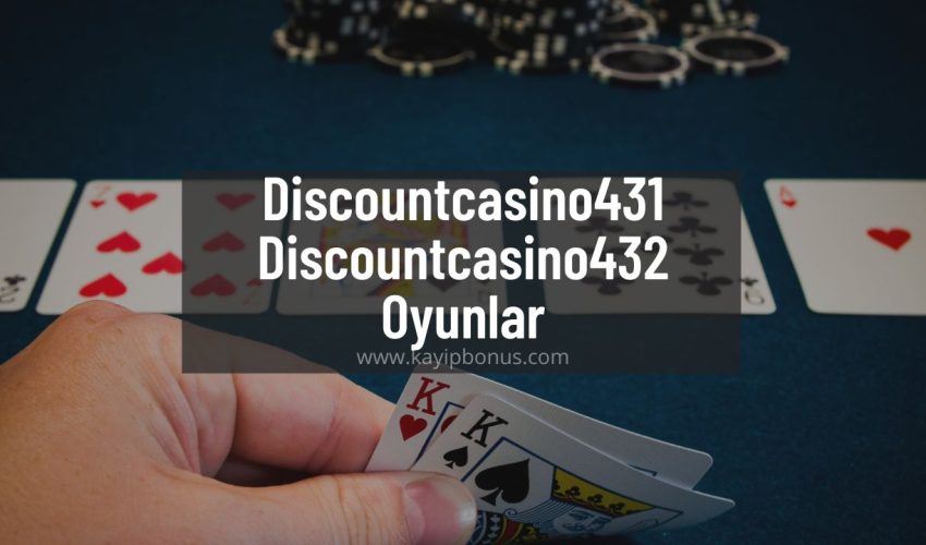 Discountcasino431 - Discountcasino432 Oyunlar